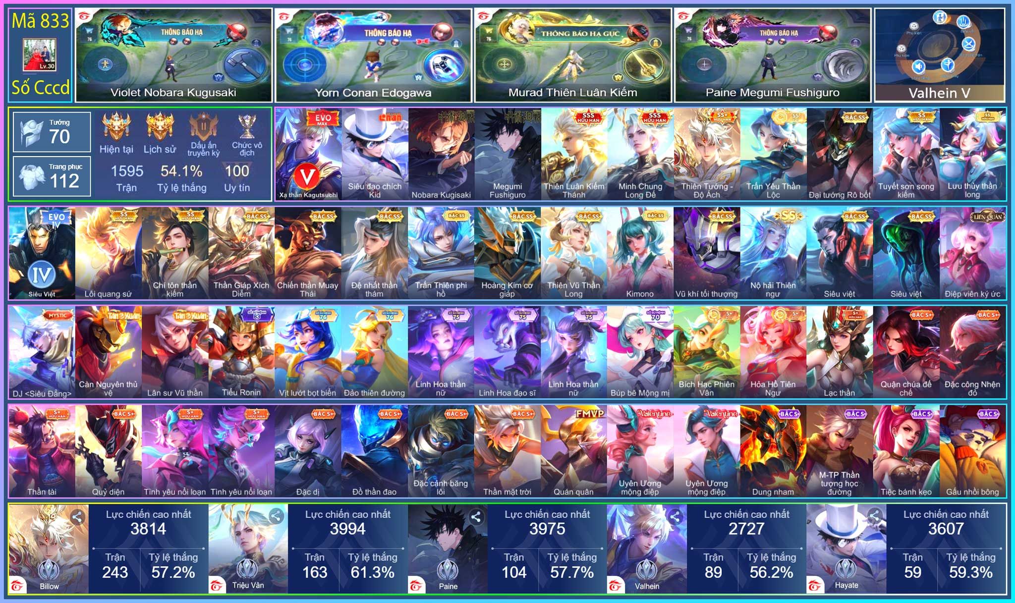 Hình ảnh 1 của tài khoản #984