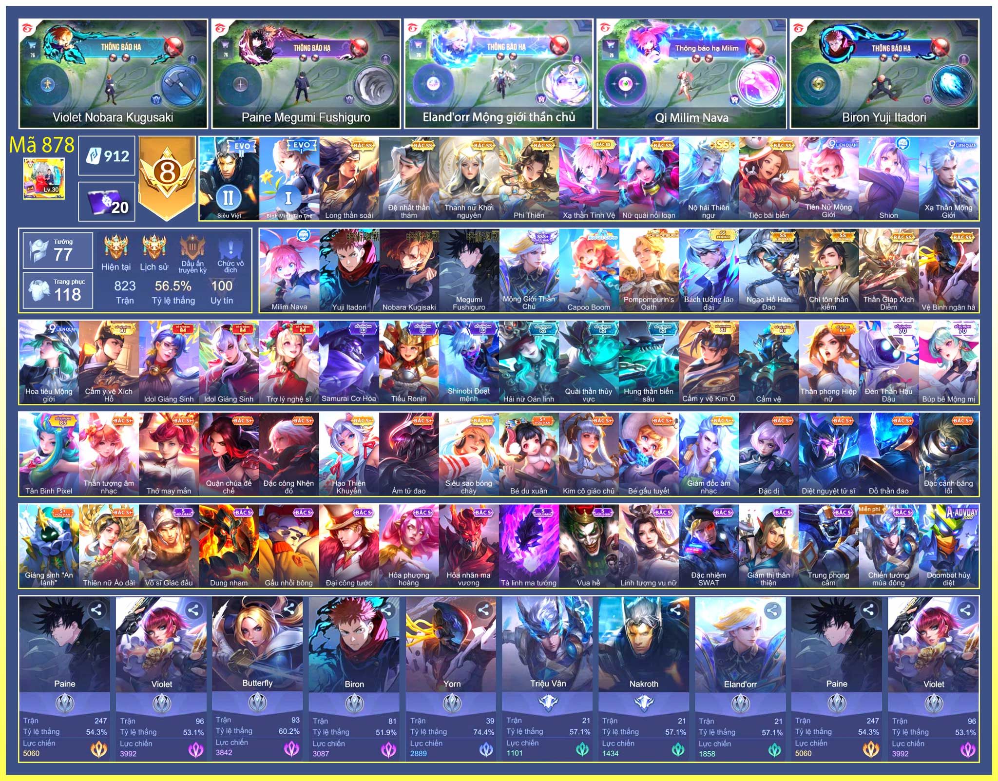 Hình ảnh 1 của tài khoản #1108